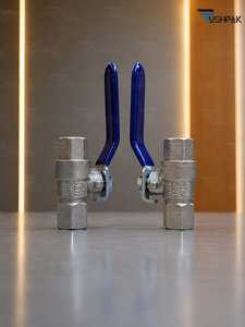 Robinet à bille forgé en laiton de 8 mm, 14 pouces, durable, à commande par quart de tour, dispositif de régulation de débit, haute résistance, anti-fuite, mécanisme sphérique - Product Image 3