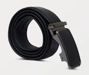 2026 Customized OEM Genuine Leather <b>Dress</b> Belt for Men with Ratchet Buckle High-Quality Stylish New Design Wholesale Custom Logo - Product Image 1