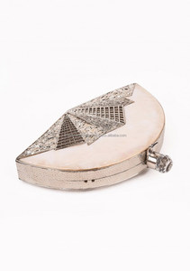 Été grande vente artisanat de luxe artisanat de luxe dames sac à main nacre perlée travail élégant soirée sac à main mariages prix bon marché - Product Image 4