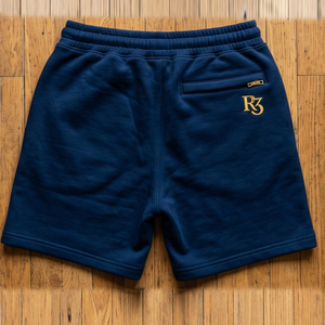 Conjunto de pantalones cortos y camisetas de verano para hombre, cuello redondo, pantalones cortos con cordón, sudaderas de manga larga con cuello redondo - Product Image 5