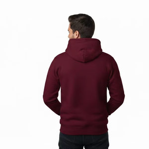 Pull à Capuche Hiver Homme en Polaire Écologique, Manches Longues, Style Streetwear, Design Personnalisé, en Polyester/Rayonne – Vente en Gros - Product Image 5