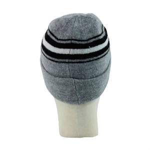 Gorros de Punto Cómodos para Hombre, Diseño Jacquard a Color, Logotipo Personalizado, Gorros de Invierno Hechos a Mano, 100% Algodón, Gorro de Punto Unisex para Adultos - Product Image 2