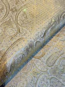 Tissu Jacquard 100% Soie Premium pour Femmes et Filles – Tissu Tricoté de Luxe Écologique pour Tenues de Soirée – Textile Doux de Créateur - Product Image 6