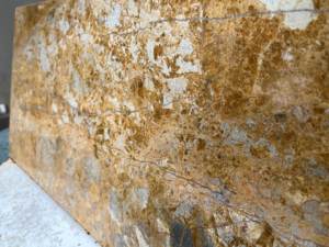 Carreaux de marbre Breccia jaune poli de qualité supérieure Finition élégante imperméable durable et écologique moderne pour villa intérieure/extérieure - Product Image 2