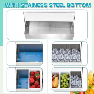 ถาดเครื่องปรุงอาหารสแตนเลสสตีลทนทานทำความสะอาดง่ายเครื่องครัว - Product Image 4