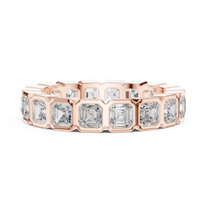 Anillo Exclusivo de Diamante Cuadrado Esmeralda Cultivado en Laboratorio, Elegante Joyería de Compromiso y Boda para Damas, Proveedor Mayorista OEM - Product Image 1