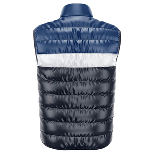 2026 Custom Logo Waterproof Glossy Bubble <b>Vest</b> Mens Winter Sleeveless <b>Puffer</b> Jacket Breathable Shiny Outerwear <b>Puffer</b> <b>Vest</b> - Product Image 3