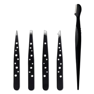 Pinzas Profesionales para Cejas de Acero Inoxidable, Punta Puntiaguda, Ligeras, Ecológicas, Reutilizables, de Lujo - Product Image 3