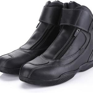 Bottes de course pour moto sur mesure OEM, chaussures en cuir véritable pour la conduite, unisexes, imperméables, respirantes, qualité supérieure, polyester - Product Image 6