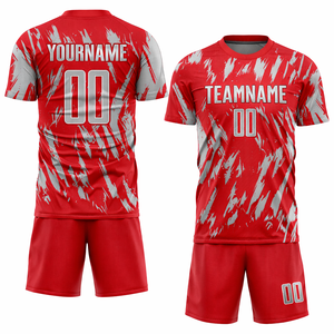 ชุดเสื้อฟุตบอลผู้ชายสุดเทรนดี้ ป้องกันรังสียูวี สำหรับโรงเรียน/สโมสร และชุดฝึกซ้อมทีม พร้อมลายพิมพ์ดิจิทัล - Product Image 2