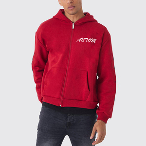 Wholesale 100% Cotton Fleece Hoodies For Man New Design Embroidered Logo Embossed Printing 3d 6xl Odm/oem Service Price - Product Image 4