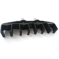 Pince de fixation pour câble en acier inoxydable, montage en surface, support de câble électrique, pas de 50 mm, usage intensif