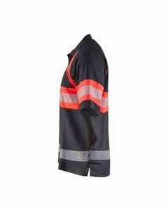 Vêtements de travail, uniforme d'entreprise, logo personnalisé, polos à manches courtes pour hommes, polos de travail pour le personnel de l'entreprise, polos intelligents à haute visibilité - Product Image 2
