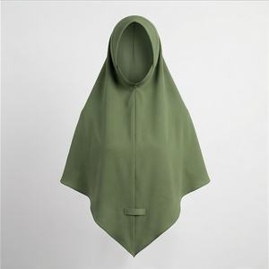 Pañuelo Hijab Sólido Transpirable, Tela Suave y Ligera, Cómodo para Uso Diario, Moda Modesta, Cubrecabeza para Mujeres Musulmanas - Product Image 1