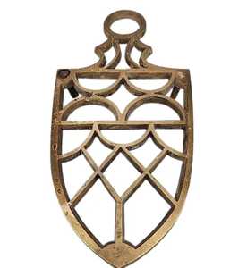Green Cast Iron Christmas Tree <b>Trivet</b> Holiday Star Hollow Out Hot Pad Heat Resistant Metal Kitchen Counter Coaster Stand - Product Image 5