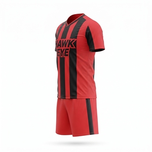 Vente en gros de maillots de football personnalisés à manches courtes, uniforme d'équipe de football, ensemble de vêtements de sport - Product Image 3