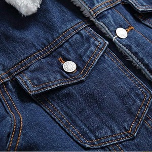 Classic Men's Jackets <b>denim</b> jeans jacket breathable cotton <b>coat</b> perfect for daily casual wear outdoor - Product Image 6