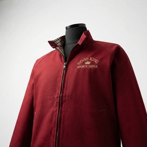Veste zippée pour homme avec logo personnalisé, style classique, décontracté, streetwear - Product Image 4