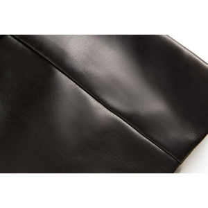 Sheep Real <b>Leather</b> Motorcycle <b>Sleeveless</b> Vest Collarless Solid Color Casual Outer Wear With Pockets Wholesale Men <b>Leather</b> <b>Jacket</b> - Product Image 5