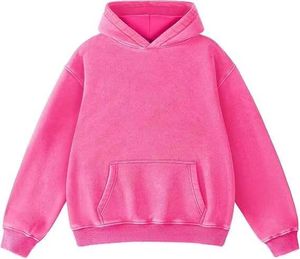 Sudadera con capucha para hombre, 450 g/m², de felpa francesa, con efecto desgastado por el sol y lavado a la piedra, corte holgado, estilo streetwear, personalizada, morada - Product Image 3