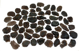 Pierre précieuse naturelle en druse de colombianite, pierre rayon naturelle, verre de Colombie - Product Image 5