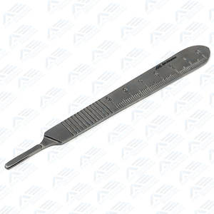 Manche de couteau chirurgical manuel en acier inoxydable, lame détachable de qualité supérieure, manche de scalpel pour chirurgie de précision - Product Image 6