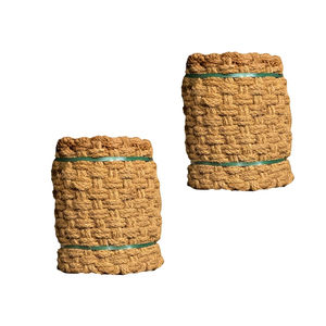 Tapis en fibres de coco solides/tapis en fibres de palmier pour l'élimination de la boue et la protection des sols dans les entrées résidentielles - Product Image 1