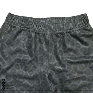 Shorts en mesh imprimé léopard personnalisés pour hommes, streetwear décontracté, pour la gym, la course à pied, l'entraînement, séchage rapide, shorts de plage unisexes - Product Image 4