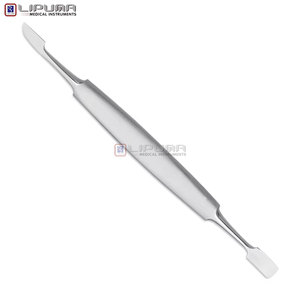 Coupe-ongles pour seniors OEM ODM à long manche en acier inoxydable, lame courbée, verrou de sécurité, pousse-cuticules pour ongles épais - Product Image 3