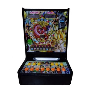 Mini machine complète d'armoire de bureau rentable Machine ronde en métal de carte de <span class=keywords><strong>circuit</strong></span> imprimé de jeu de <span class=keywords><strong>Mario</strong></span> - Product Image 1