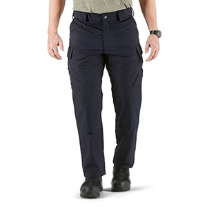 Wholesale Men's Mid Waist <b>Linen</b>/Cotton Breathable Drawstring Closure Cargo Pants Casual Fit Multi Pocket Waterproof Utility OEM - Product Image 2