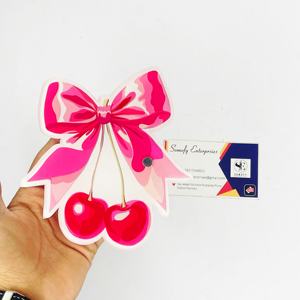 Paleta de Pestañas Acrílicas Personalizadas, Diseño de Mariposa, Cuadrada, Magnética, con Lazo, Cereza, Herramienta de Belleza Sostenible de Marca Privada - Product Image 3