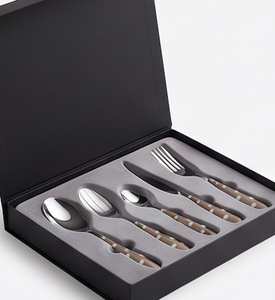 Modern Polka Dot Handle Flatware Set Stainless Steel <b>Knife</b> <b>Fork</b> Spoons Dishwasher Safe For Catering Tableware - Product Image 6