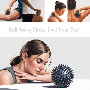 BodyEase AMB-0506,07,08,09,10 Boule de massage épineuse en PVC 5.5-10cm | SGD Marque Taiwan OEM/ODM Approvisionnement d'usine - Product Image 2