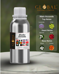 Fragancia Inspirada en MUSKY DREAMS, Fragancia Premium de Alta Calidad, Larga Duración, Proveedores al por Mayor, Concentrada, Multi-Aroma, Uso Diario - Product Image 1