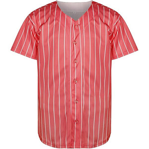 Custom Baseball Jersey Personalized Football <b>Shirts</b> Sports Striped Plain <b>Polyester</b> Color Customize Baseball Jersey <b>Shirts</b> - Product Image 2