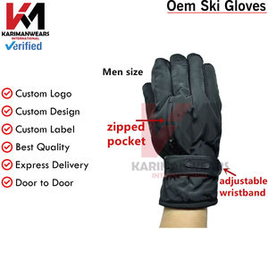 Gants de ski imperméables, isolés thermiquement, durables, confortables, à haute adhérence pour les sports de neige et l'usage en extérieur - Product Image 2