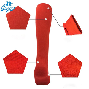 High Quality Baseball <b>Compression</b> Knee High <b>Socks</b> Breathable Nylon/Cotton Sports Team Wear OEM Factory Direct Wholesale Supplier - Product Image 4