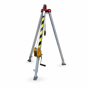 ขาตั้งกู้ภัยอลูมิเนียม Handy Man พร้อมรอกยก 1200 ปอนด์ สำหรับความปลอดภัยในสถานที่ทำงาน เข้าออกพื้นที่จำกัด รับน้ำหนักได้ 300 กก. - Product Image 3