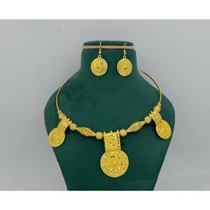 Oman Spécial Designer Plaqué Or Collier pour Femmes Indien Exclusif Designs Omani Vintage Perles Collier Ethnique Dubaï Bijoux - Product Image 6