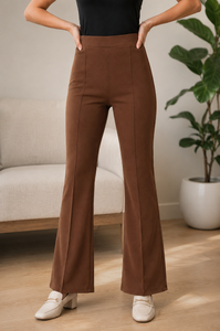 กางเกงผู้หญิงขายาวแบบลำลอง - Product Image 1