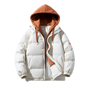 Fabricant de vestes d'hiver matelassées personnalisées, vente en gros de parkas chauds à capuche pour hommes, vêtements d'extérieur décontractés, manteaux d'hiver tendance - Product Image 1