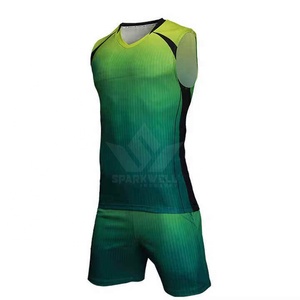Custom Yellow Volleyball Jersey Tank Top Sublimated Moisture Wicking 100% Polyester Unisex Adult All-Season <b>Athletic</b> Sports - Product Image 5