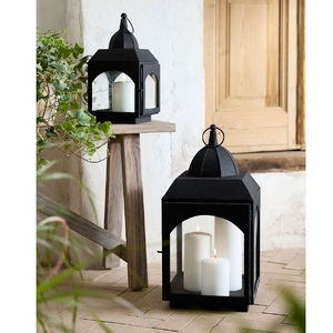 Farol de Hierro Decorativo Premium para el Hogar - Acabado Mate Duradero y Ecológico, Colgante o de Sobremesa para Navidad y San Valentín - Product Image 1