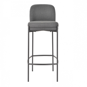 Silla de Bar Moderna con Estructura Metálica, Silla de Bar Industrial, Nueva Silla de Bar de Lujo, Taburete de Bar Premium, Silla de Bar de Alta Gama - Product Image 1