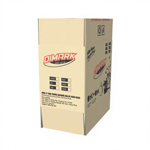 Boîte en carton ondulé recyclé durable et écologique avec logo personnalisé, fabrication OEM/ODM, support de vente au détail, usine du Vietnam, Quyet Thang - Product Image 1