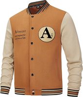 Veste de baseball rétro en satin brodé sur mesure, coupe-vent, pour homme, style streetwear, avec boutons-pression, par Shuja Sports OEM (vente en gros)