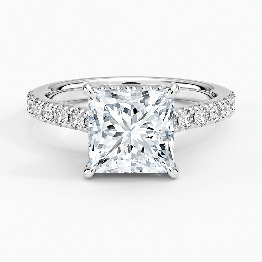 White Gold Plated