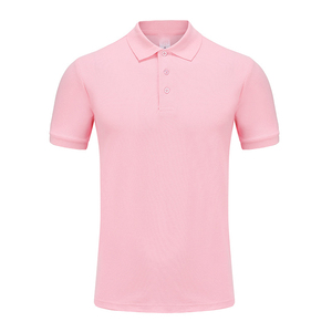 Conception personnalisée OEM, 100% coton, couleur unie, chemise polo à manches courtes pour homme, chemise polo à manches courtes pour homme, coupe classique, été - Product Image 4