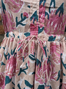 Vestido Indio 2026 de Algodón 100% con Estampado Floral Hecho a Mano, Túnica Larga de Estilo Casual para Mujer, Gran Venta - Product Image 2